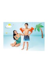 Düz Renkli Jumbo Kırmızı Kolluk 30X15 cm 6-12 Yaş - IK58641