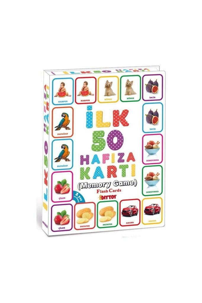 Ilk 50 Hafıza Kartı Memory Game Flash Cards Orijinal Ürün