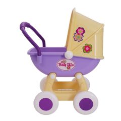 Polesie ''Arina'' Bebek arabası (dört teker-sarı), (kutuda)