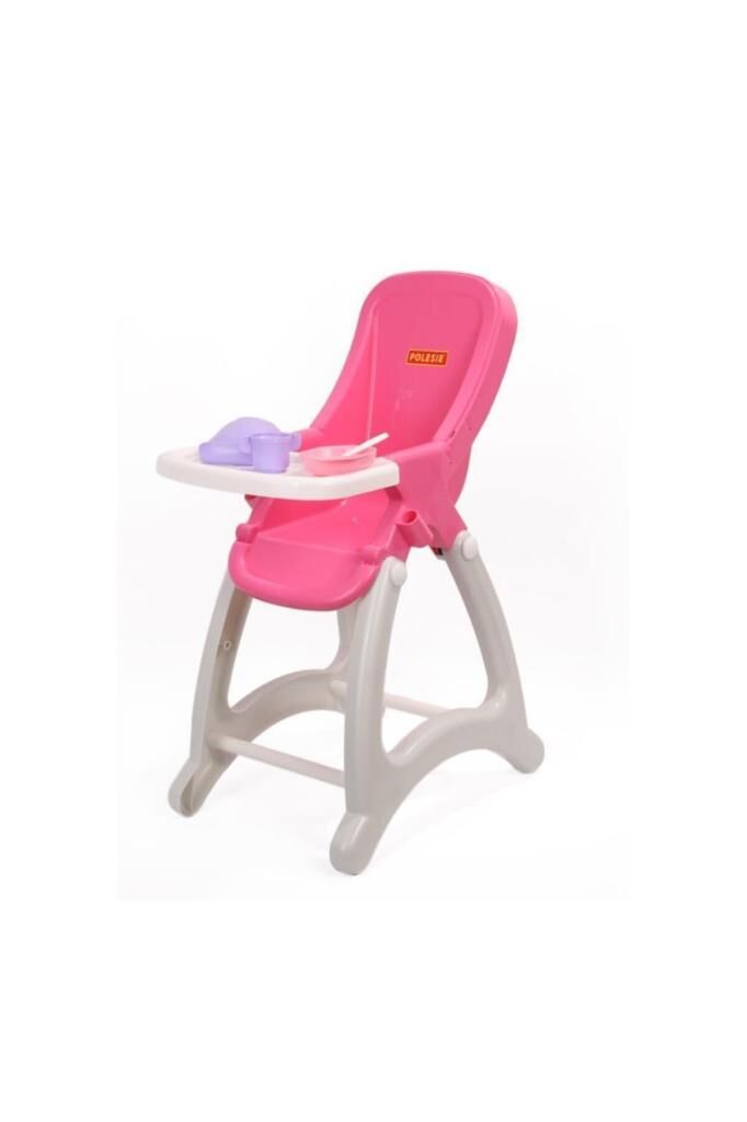 Oyuncak Bebek Mama Sandalyesi ''bebi'' - Pol-48004-pembe