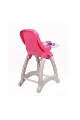 Oyuncak Bebek Mama Sandalyesi ''bebi'' - Pol-48004-pembe
