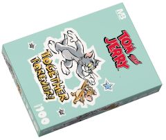 Mabbels Lisanslı Tom ve Jerry Together Forever Puzzle 100 Parça