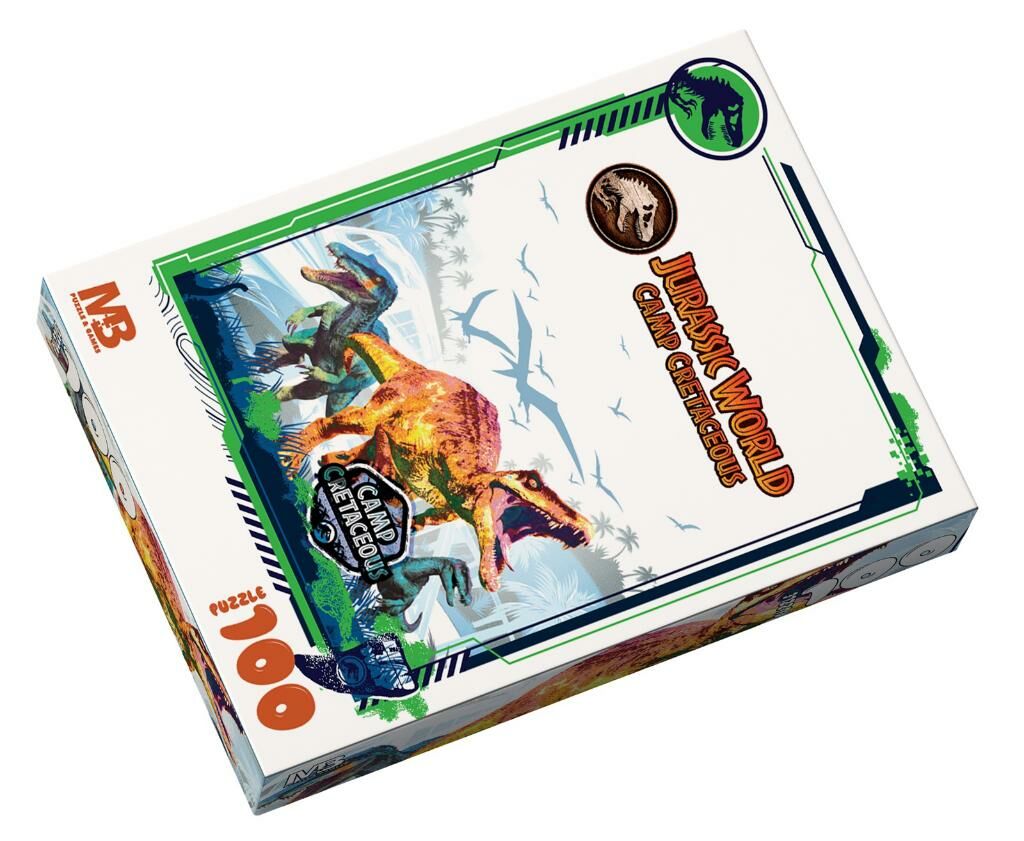 Mabbels Jurassic World Camp Cretaceous Puzzle 100 Parça