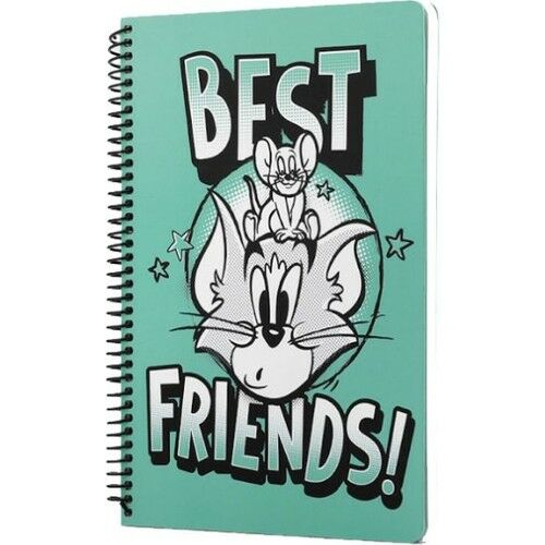 Mabbels Tom And Jerry Best Friends Spiralli Defter Yeşil