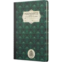 Mabbels Harry Potter Hogwarts Syltherin Sert Kapak Butik Defter Yeşil