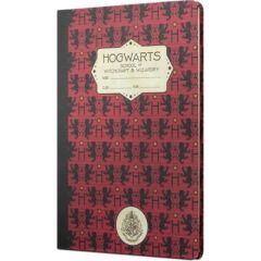 Mabbels Harry Potter Hogwarts Gryffindor Sert Kapak Butik Defter Kırmızı