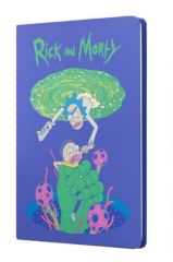 Mabbels Lisanslı Rick And Morty Sert Kapak Butik Defter Mor