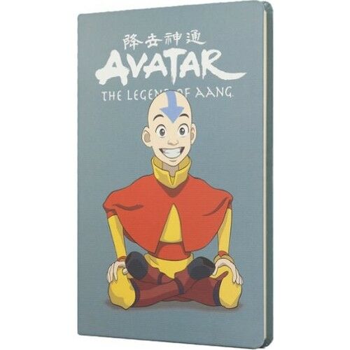 Mabbels Avatar Aang Sert Kapak Butik Defter Gri