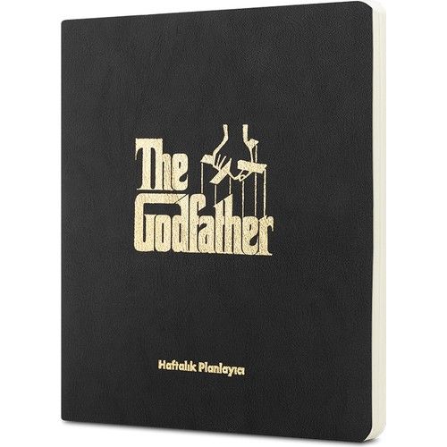 Mabbels Lisanslı Godfather Planlayıcı Koyu Kahve
