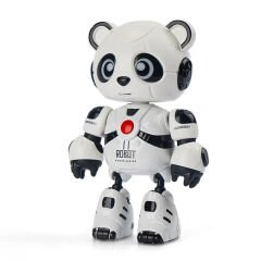 Interaktif kılavuzlu Akıllı Konuşan Sesli ve Müzikli Panda Robot