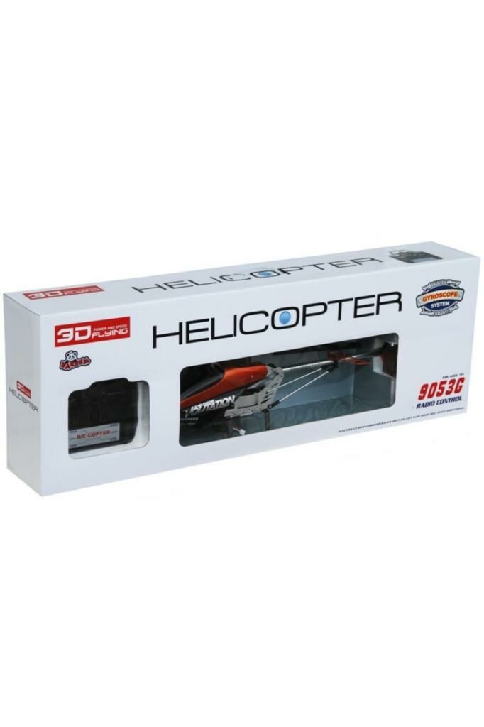 Uzaktan Kumandalı Helikopter 68 cm 3,5 Ch Gyro Büyük Boy Helikopter 9053 g