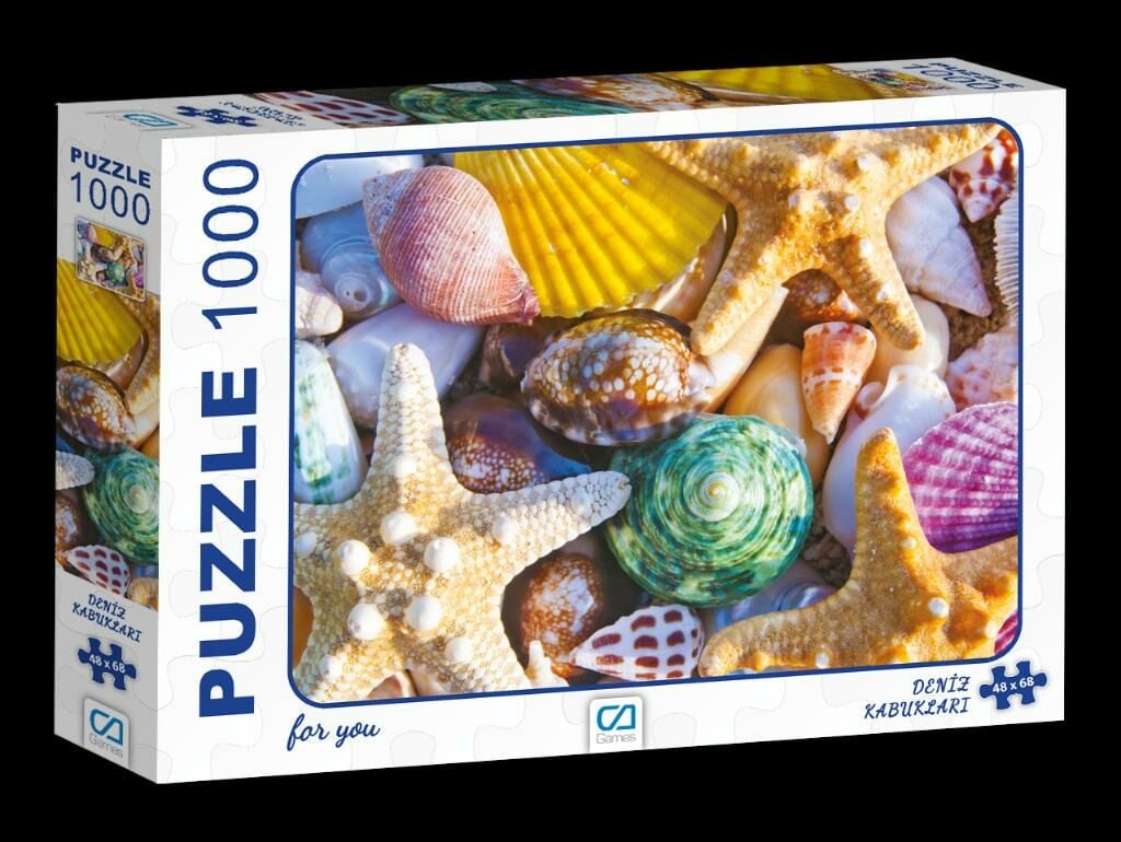 DENİZ KABUKLARI PUZZLE 1000 PARÇA