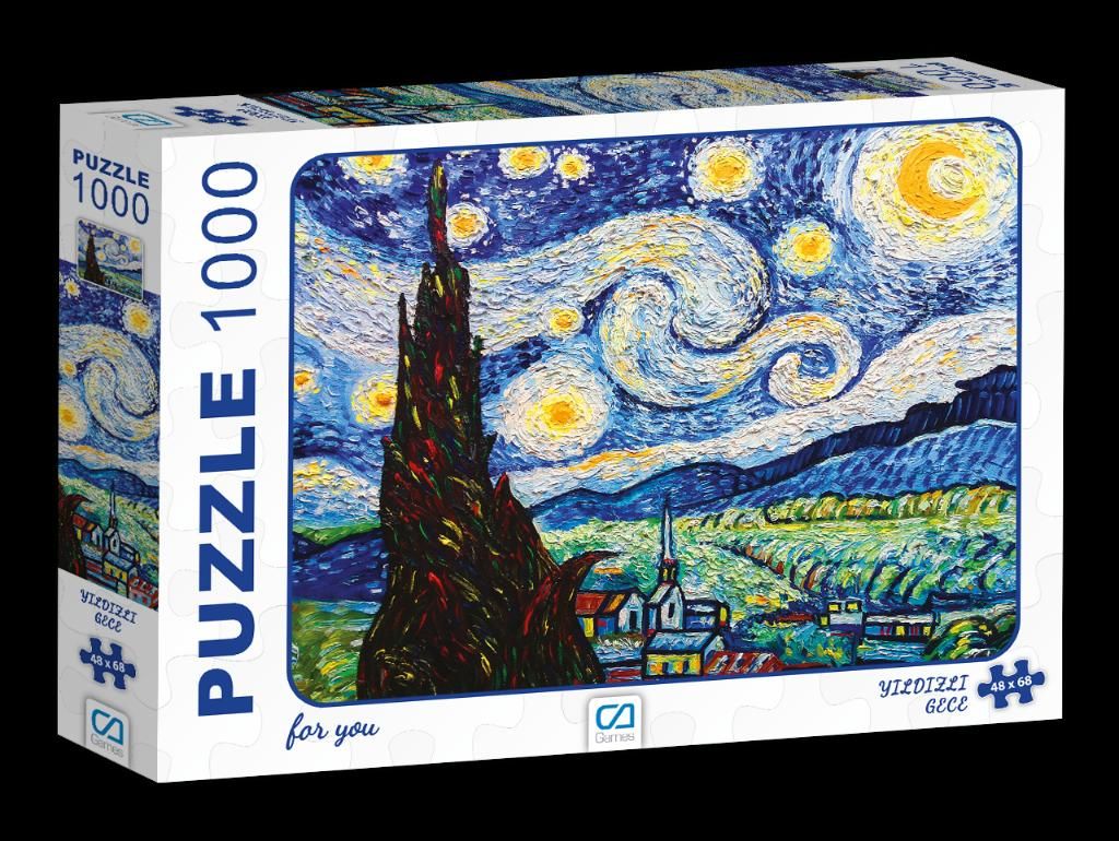 YILDIZLI GECE PUZZLE 1000 PARÇA