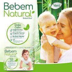 Bebem Natural Bebek Bezi 1 Beden Yenidoğan 40 Adet