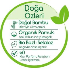 Bebem Natural Bebek Bezi 1 Beden Yenidoğan 40 Adet