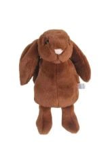Dada Peluş Oyuncak Uyku Arkadaşı Tavşan Koyu Kahve 34 Cm