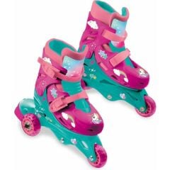 Sunman Unicorn Desenli Inline 3 Tekerlekli Paten