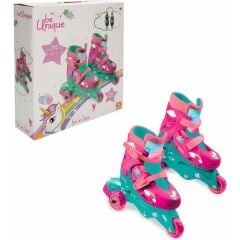 Sunman Unicorn Desenli Inline 3 Tekerlekli Paten