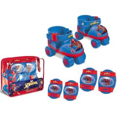Sunman Spiderman 4 Teker Paten Seti