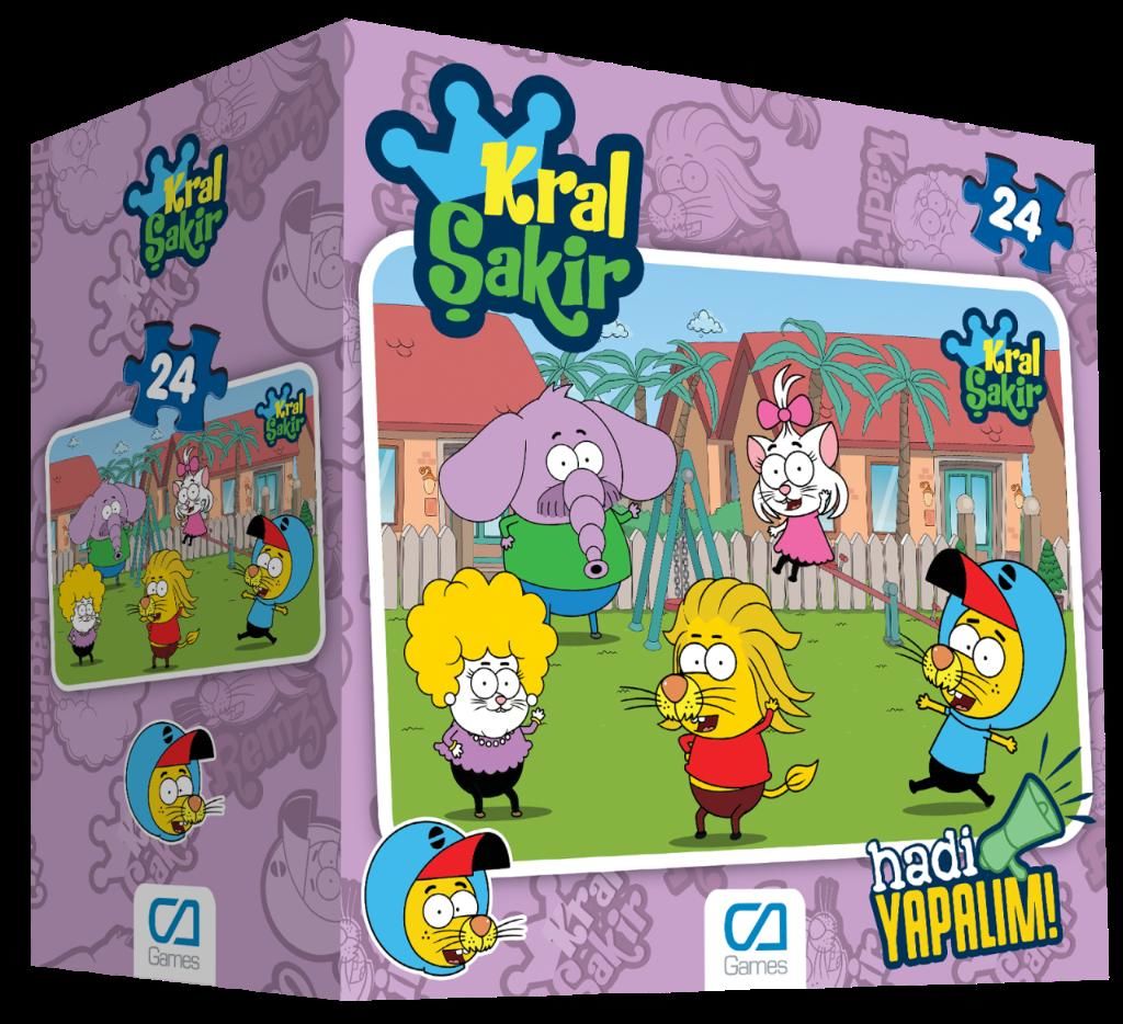 KRAL ŞAKİR YER PUZZLE 24 PARÇA