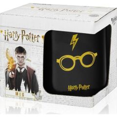 Harry Potter Lisanslı 3'lü Set Gözlük Bez Çanta + Gözlük Mug Kupa + 1000 Parça Puzzle