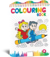 COLOURING BOOK BOYAMA KİTABI SETİ + 6lı Boyama Kalemi Hediyeli