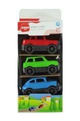 Zuzu 4010 3'lü Küçük Arabalar