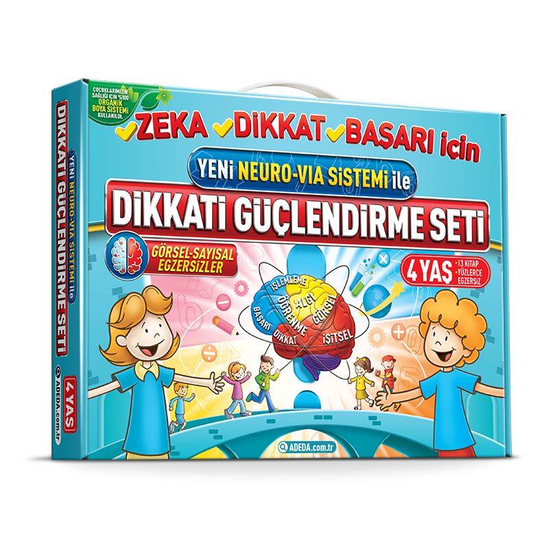 Dikkati Güçlendirme Seti 4 Yaş