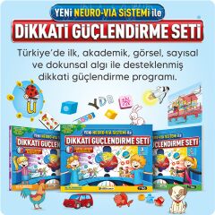 Dikkati Güçlendirme Seti 7 Yaş