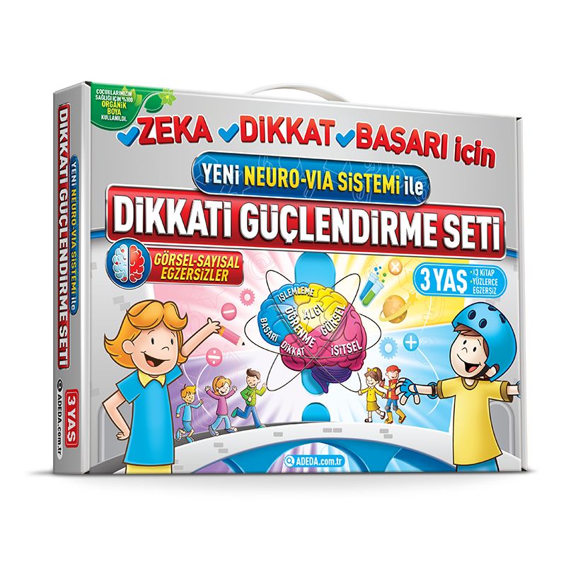 Dikkati Güçlendirme Seti 3 Yaş