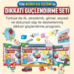 Dikkati Güçlendirme Seti 3 Yaş