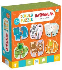 DOKULU PUZZLE HAYVANLAR