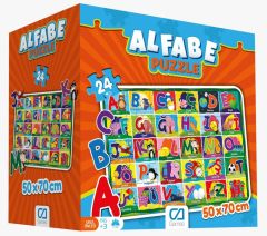 ALFABE EĞİTİCİ PUZZLE 24 PARÇA