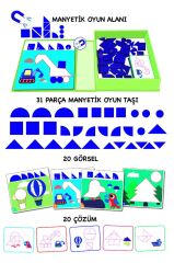 Manyetik Puzzle Süper Zeka
