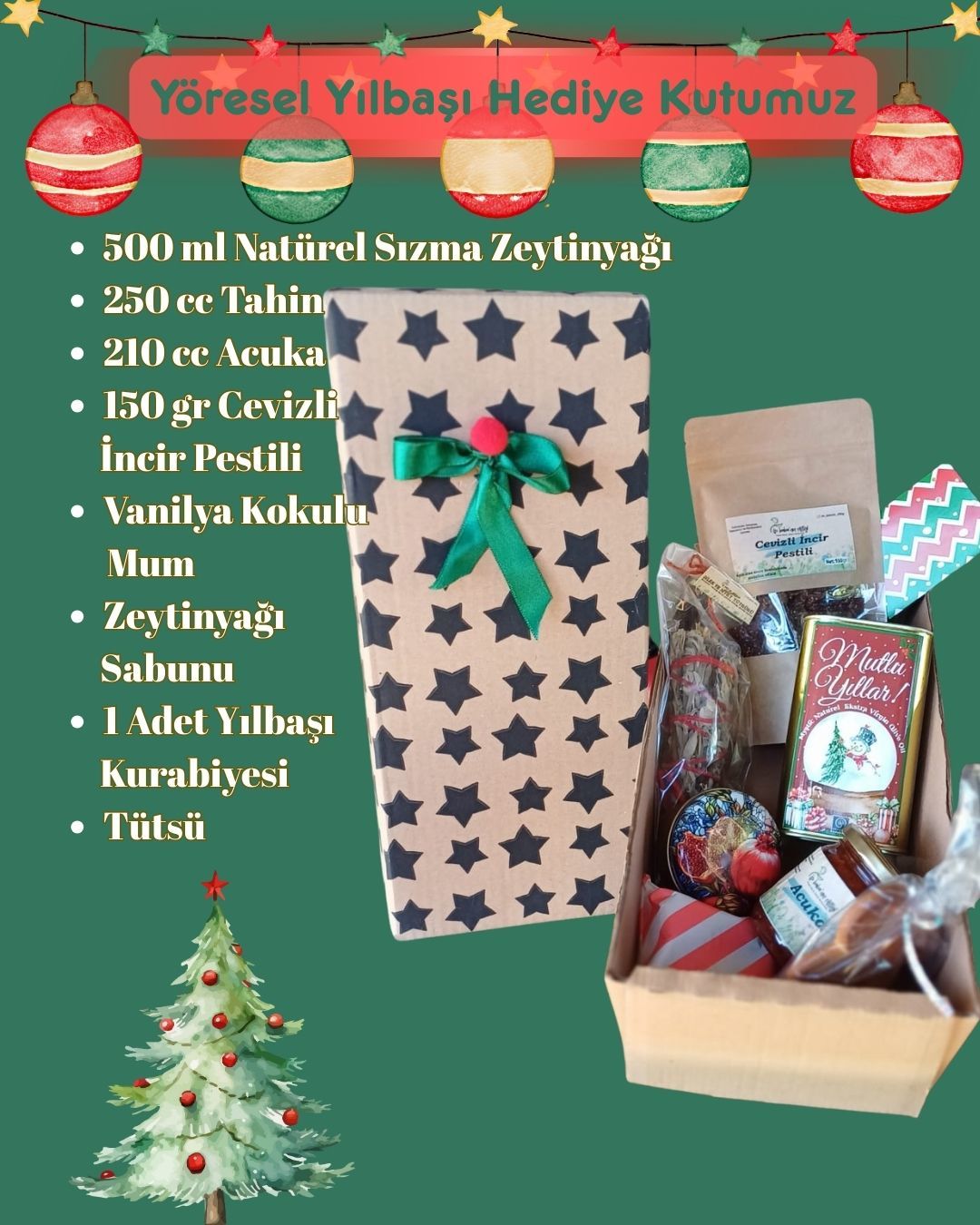 Yöresel Yılbaşı Hediye Kutusu