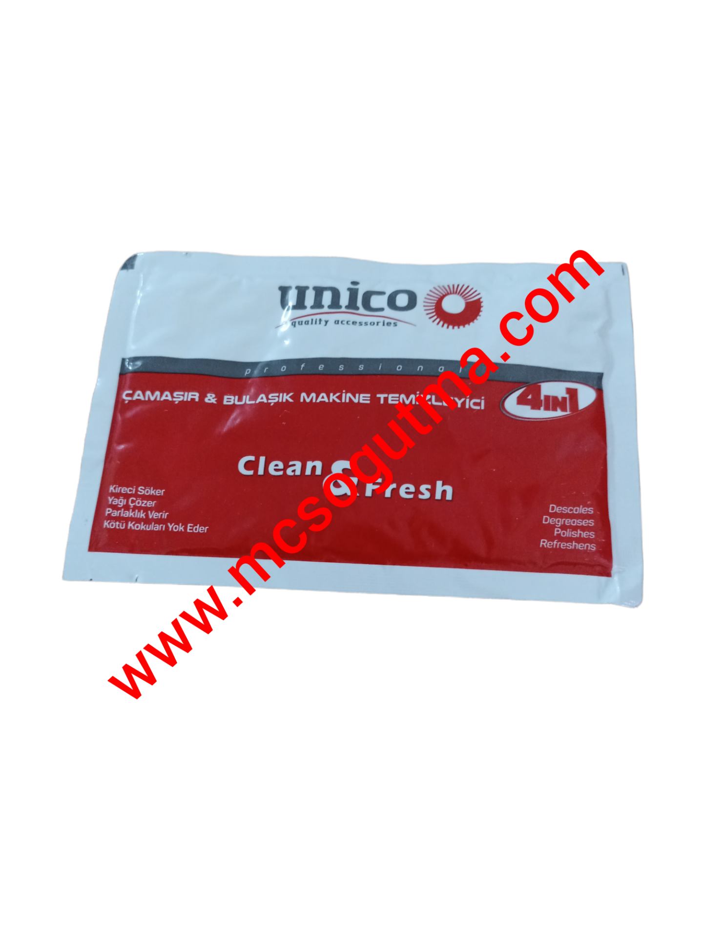 KİREÇ TEMİZLEYİCİ TOZ UNICO 40GR 1 ADET