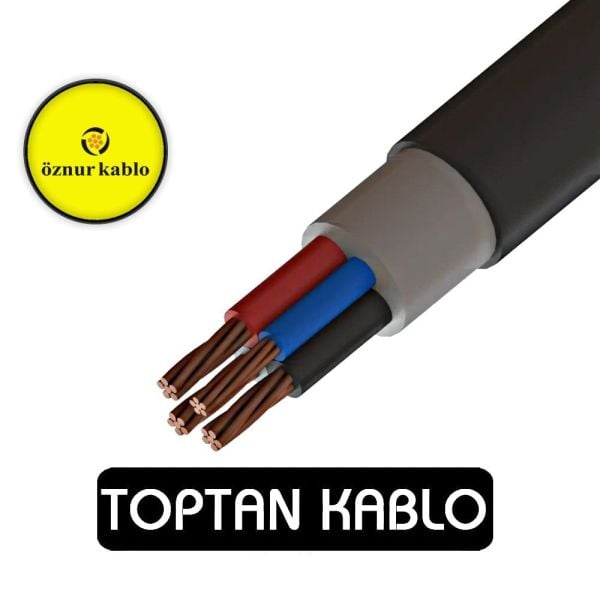 Öznur Kablo 4x1,5 mm NYY YVV 0,6/1 kV