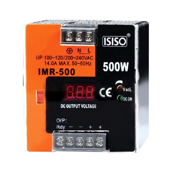 Isıso 500 W 12 Vdc 37.5 A Güç Kaynağı IMR-500-12