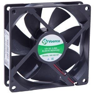 Çetinkaya V05 092 001 Fan 92*92*25 Bilezikli 12Vdc 3500 M3/H