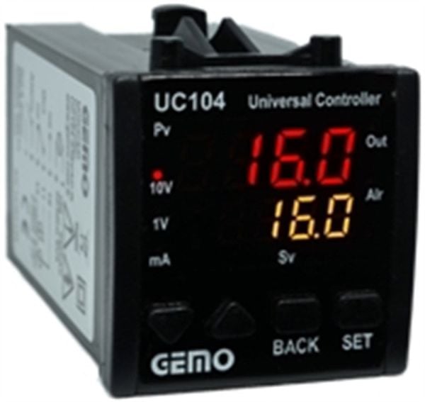 Gemo UC104-230VAC-R Üniversal Kontrol Cihazı (48x48)