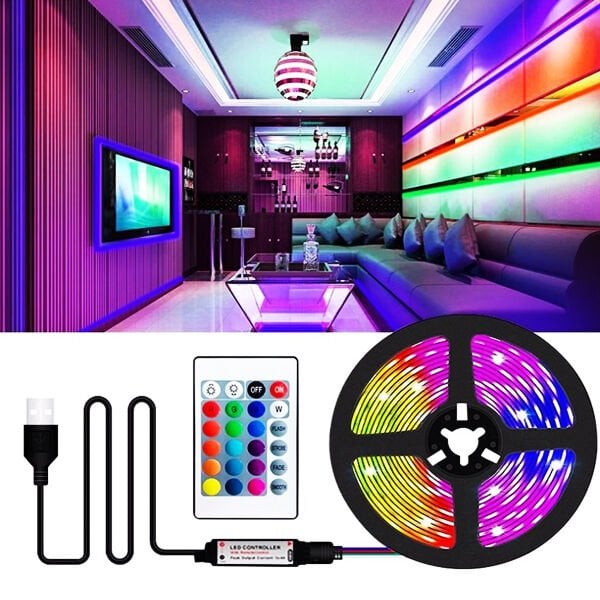 Cata Rgb Şerit Led Set Usb Girişli