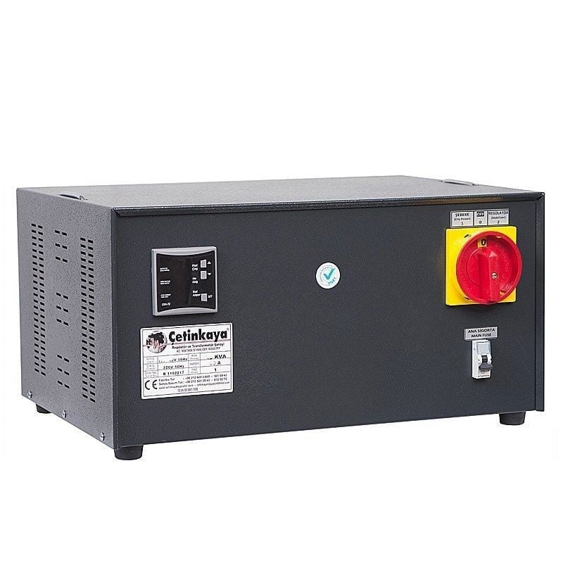 Çetinkaya 5 Kva Regülatör 175/265V-220V Monofaze S11 C1Y 03