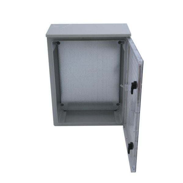 Çetinkaya ÇP 5619 Pano Taban Saclı 60x80x26,5 Şapkalı Şeffaf Kapaklı