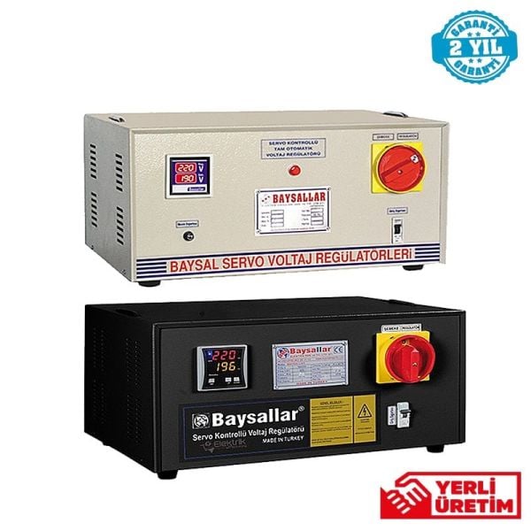 Baysallar 7,5 Kva Servo Regülatör Korumalı Monofaze