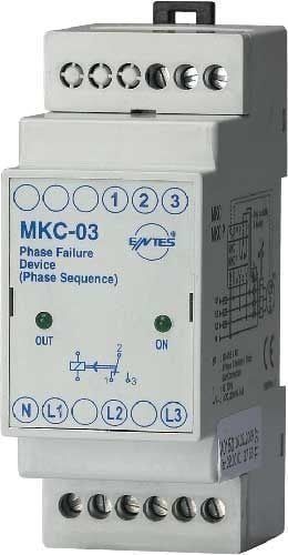 Entes MKC-03 Motor (Faz) Koruma Rölesi