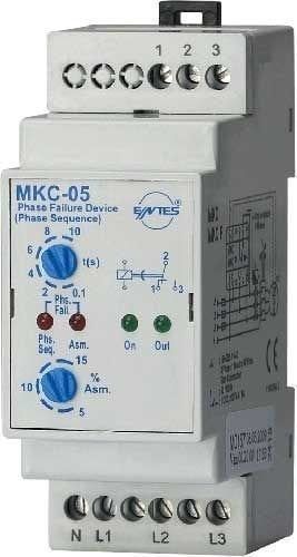 Entes MKC-05 Motor (Faz) Koruma Rölesi