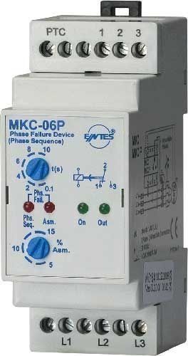 Entes MKC-06 Motor (Faz) Koruma Rölesi