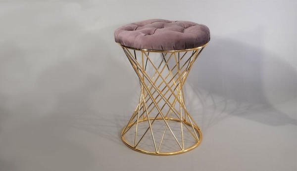 Darbuka Metal Ayaklı Puf (Hazır Ürün)