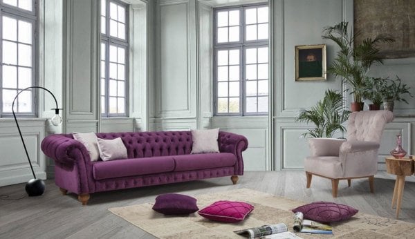 Salon Chester Koltuk Takımı
