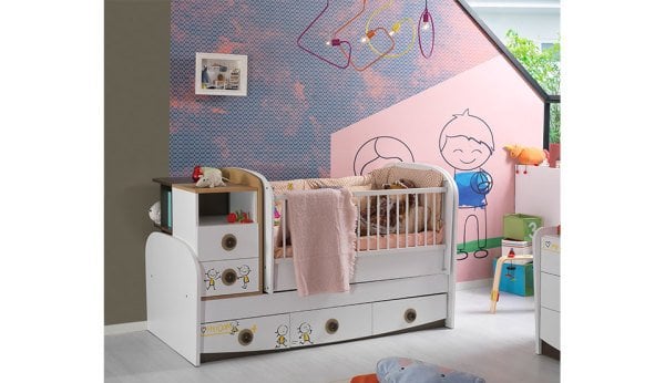 Çizgi Bebek Odası Şifonyer